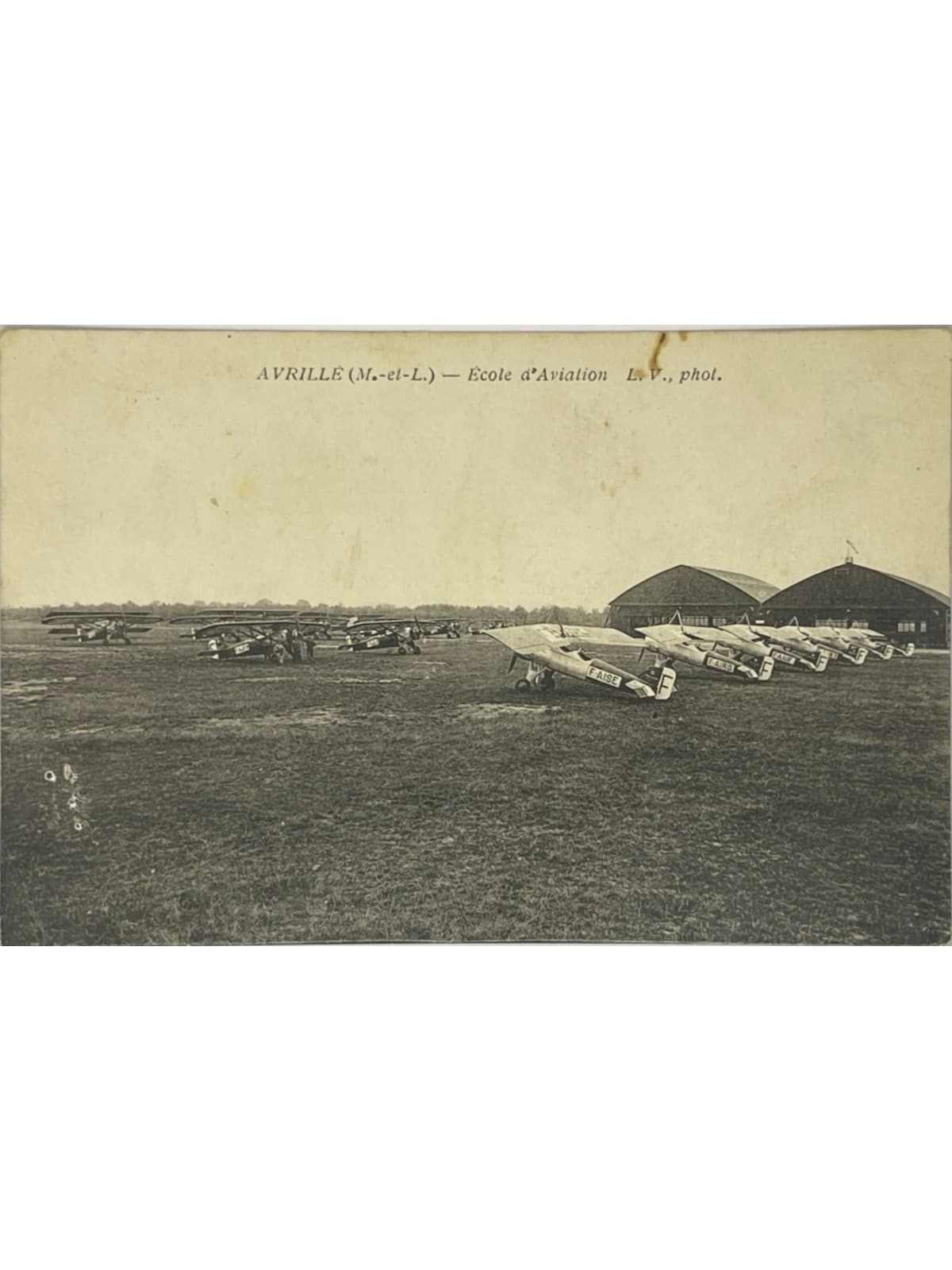 Recto de la carte postale