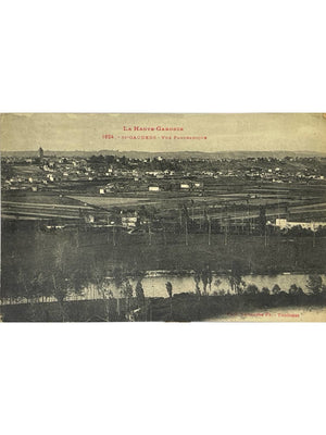 Saint-Gaudens (31) – Vue panoramique – CPA n° 1624 Labouche Frères