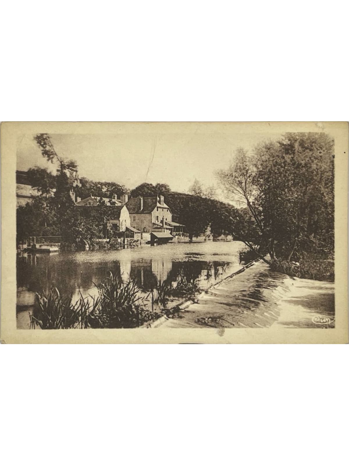 Recto de la carte postale