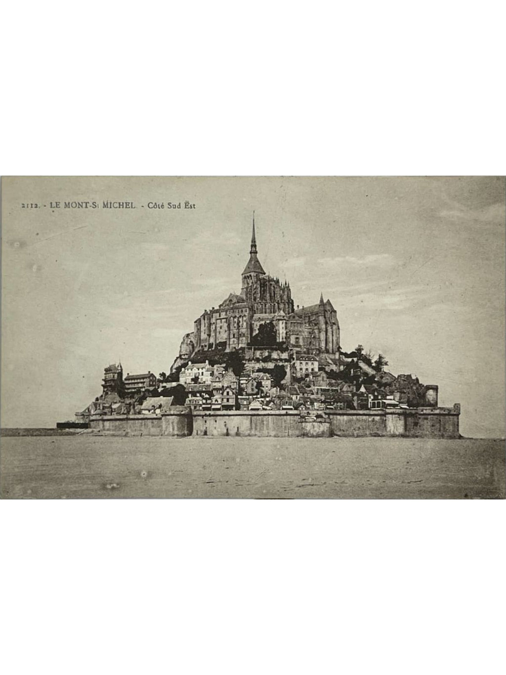 Recto de la carte postale