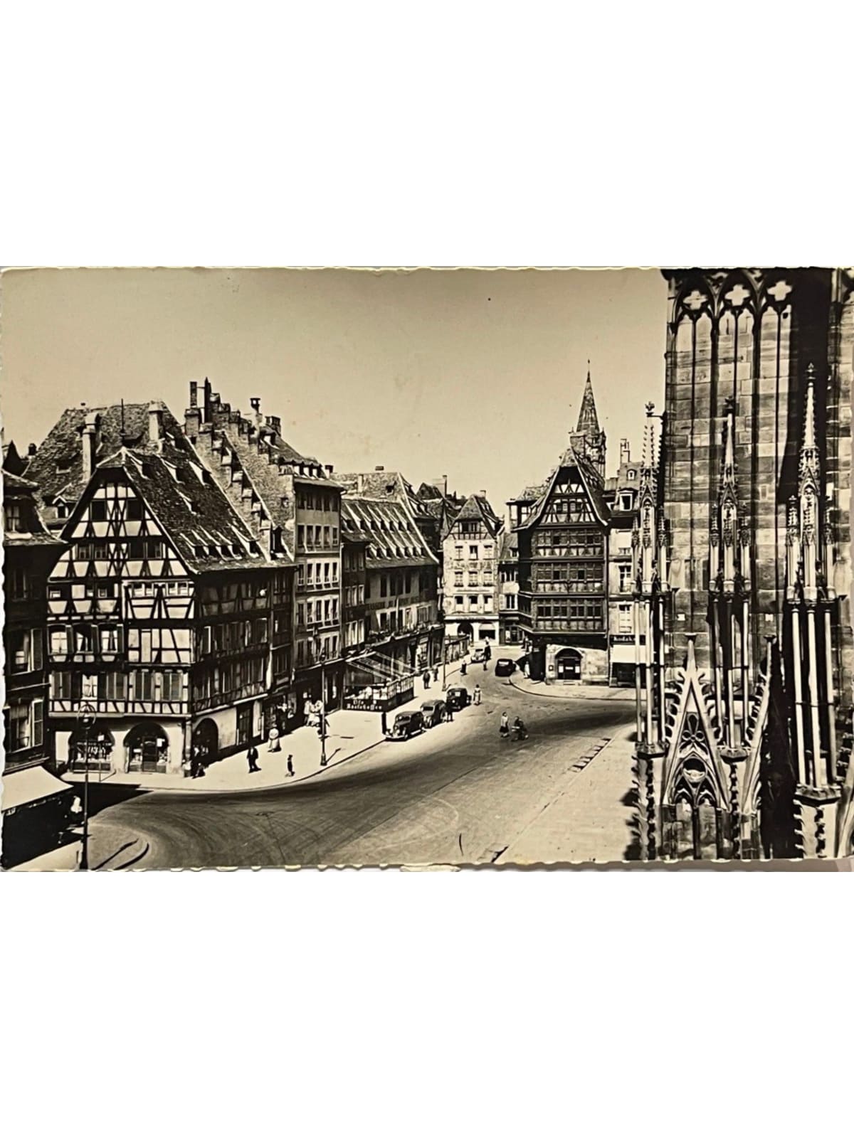 Recto de la carte postale