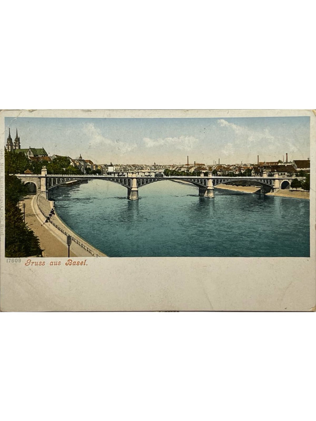 Recto de la carte postale