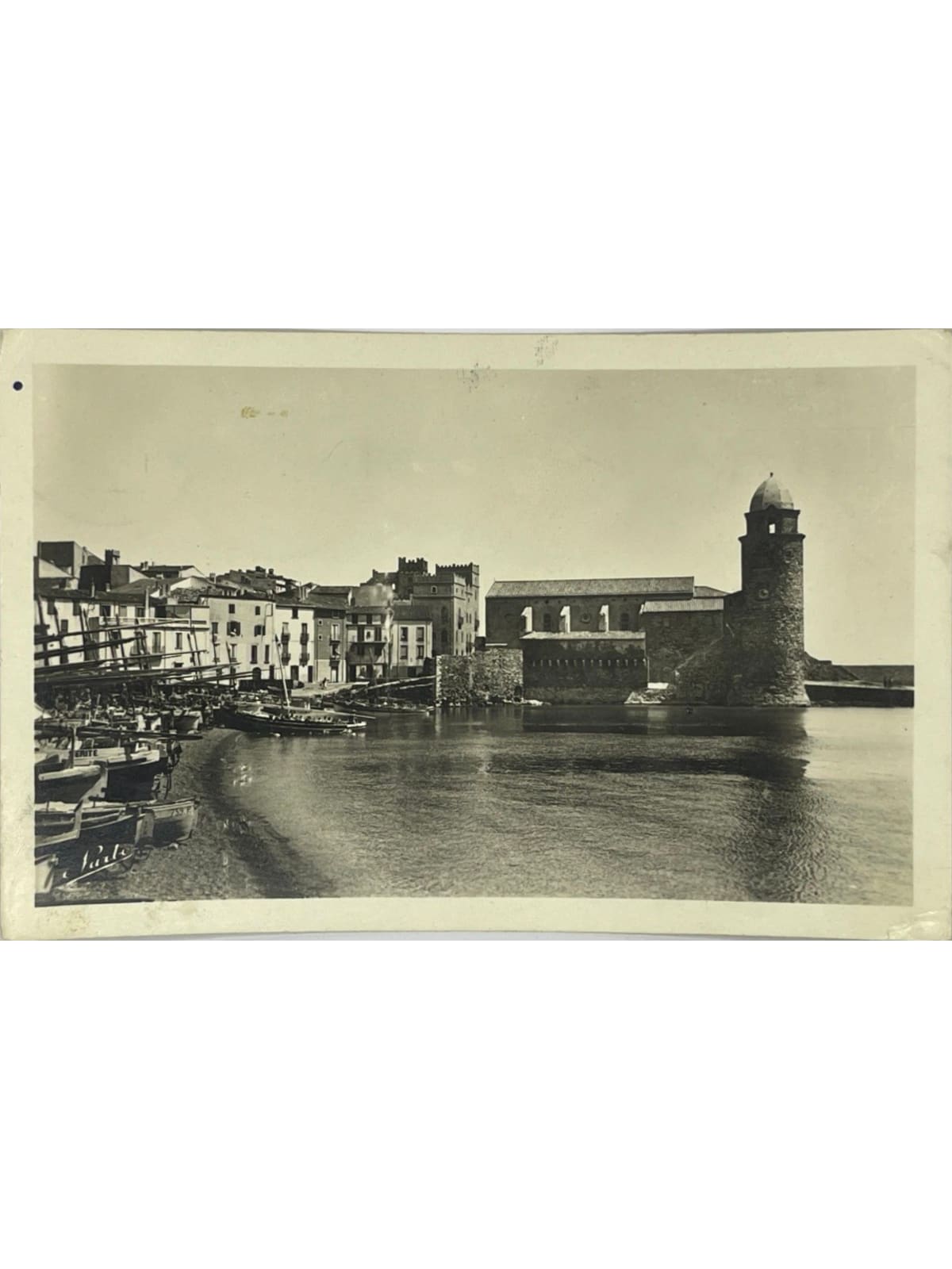 Recto de la carte postale