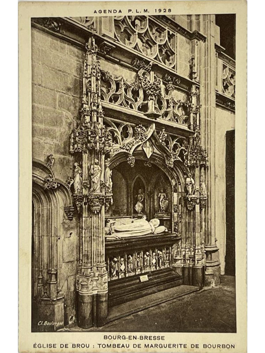 Recto de la carte postale