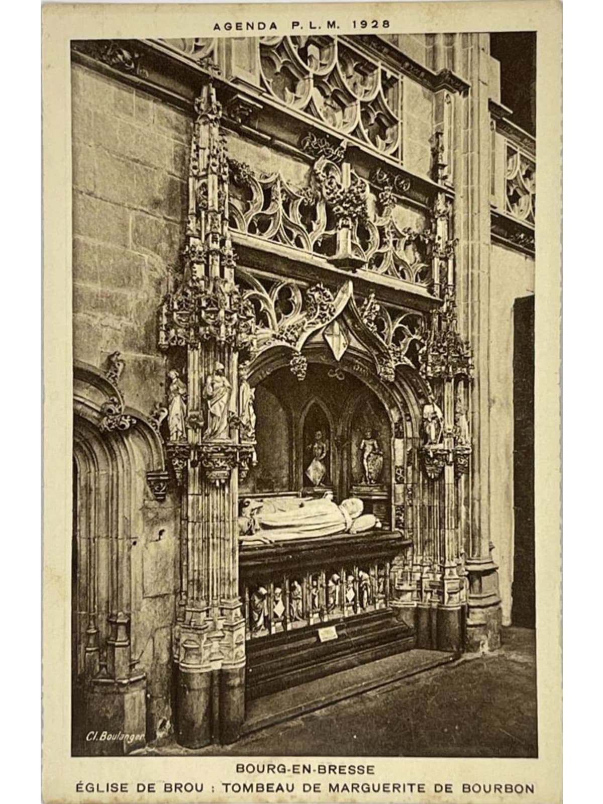 Recto de la carte postale