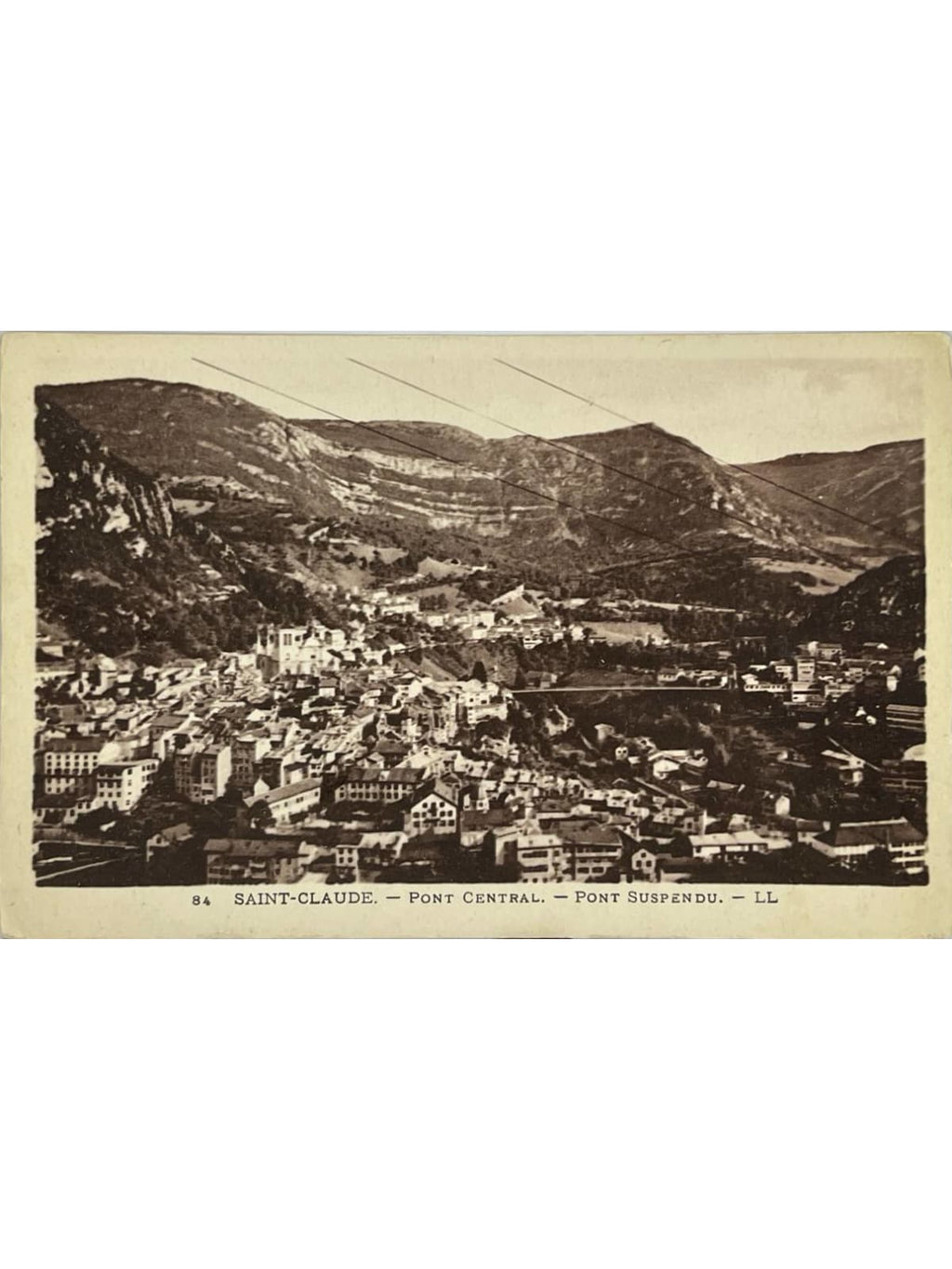 Recto de la carte postale