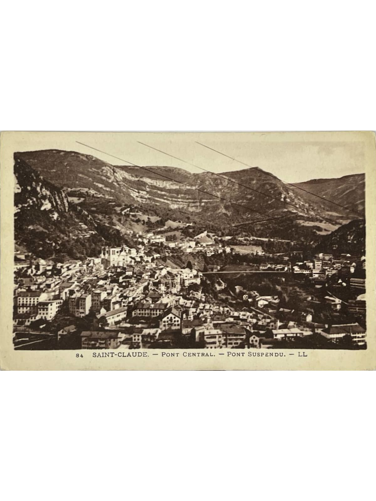 Recto de la carte postale