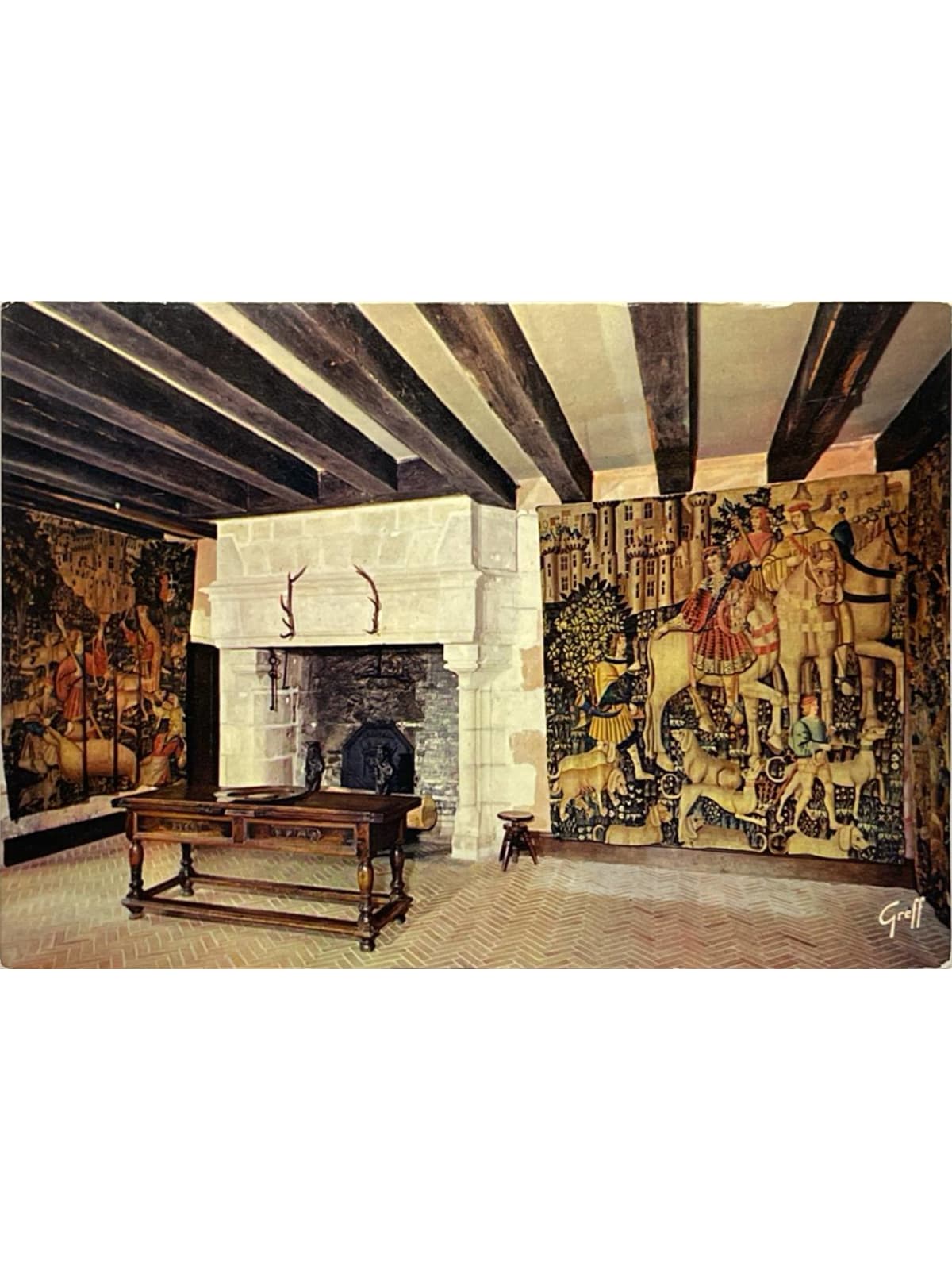 Recto de la carte postale