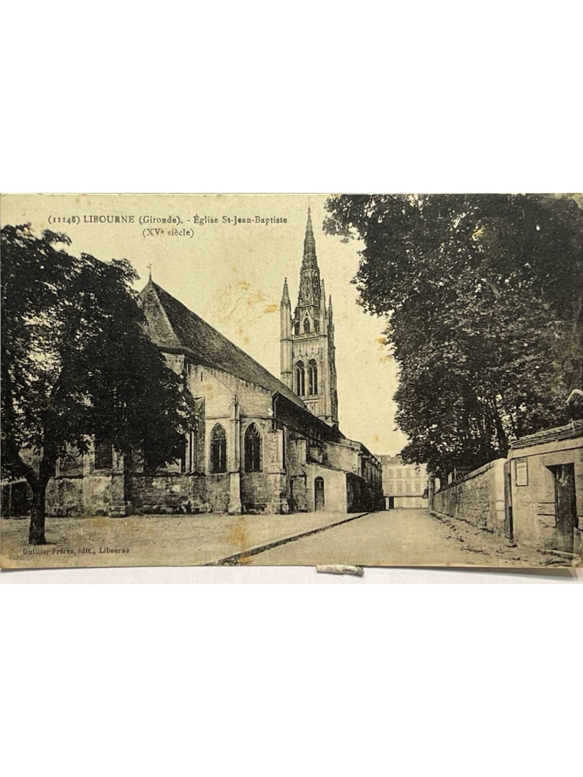Recto de la carte postale