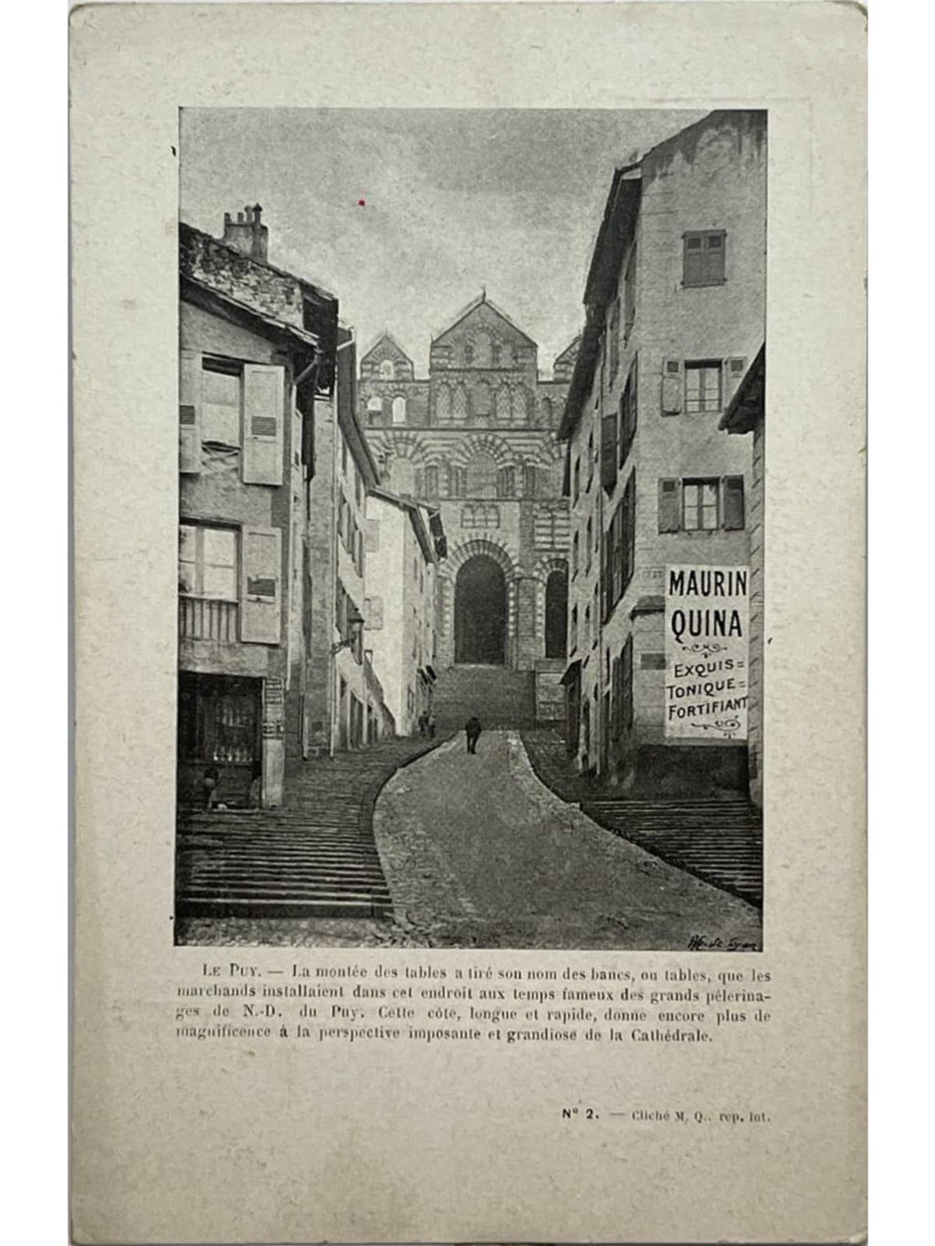 Recto de la carte postale