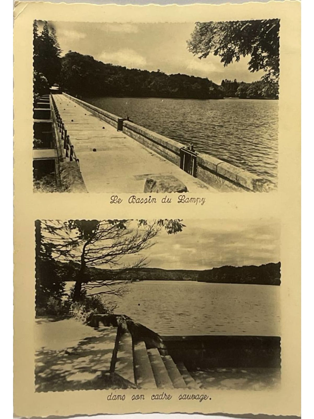 Recto de la carte postale