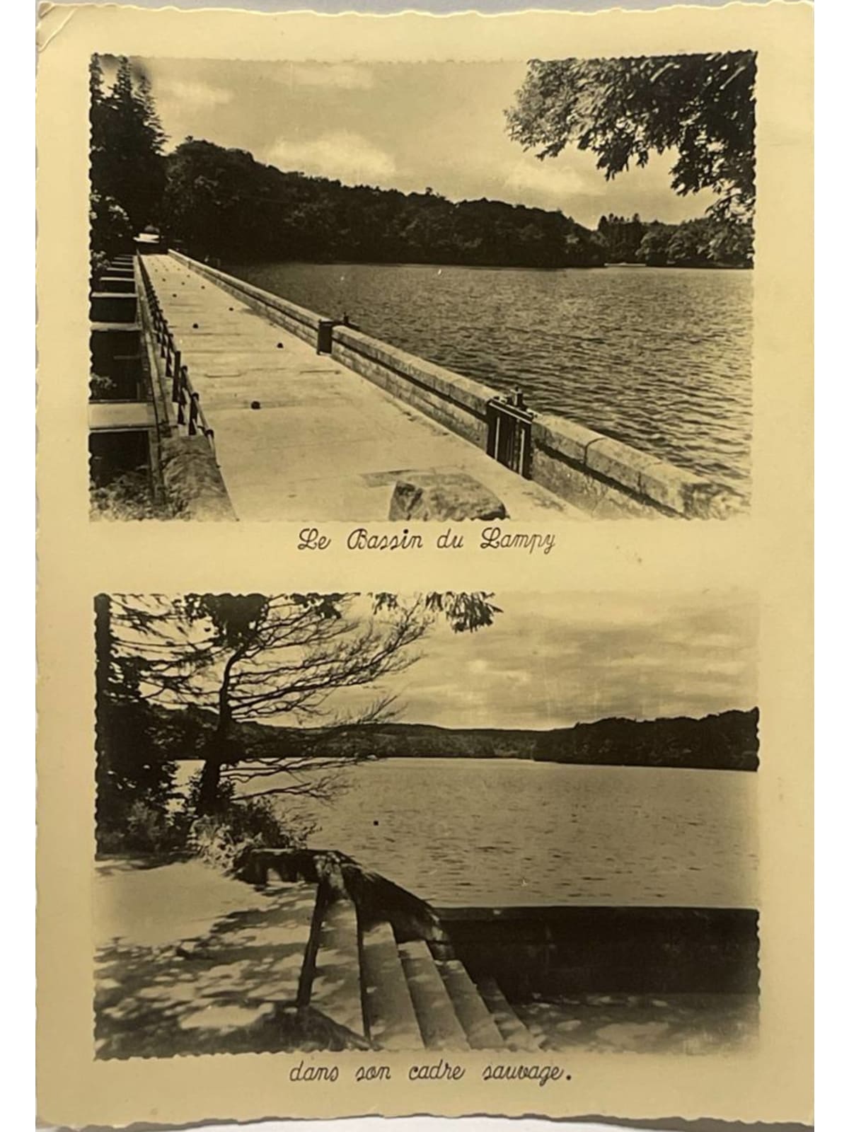 Recto de la carte postale