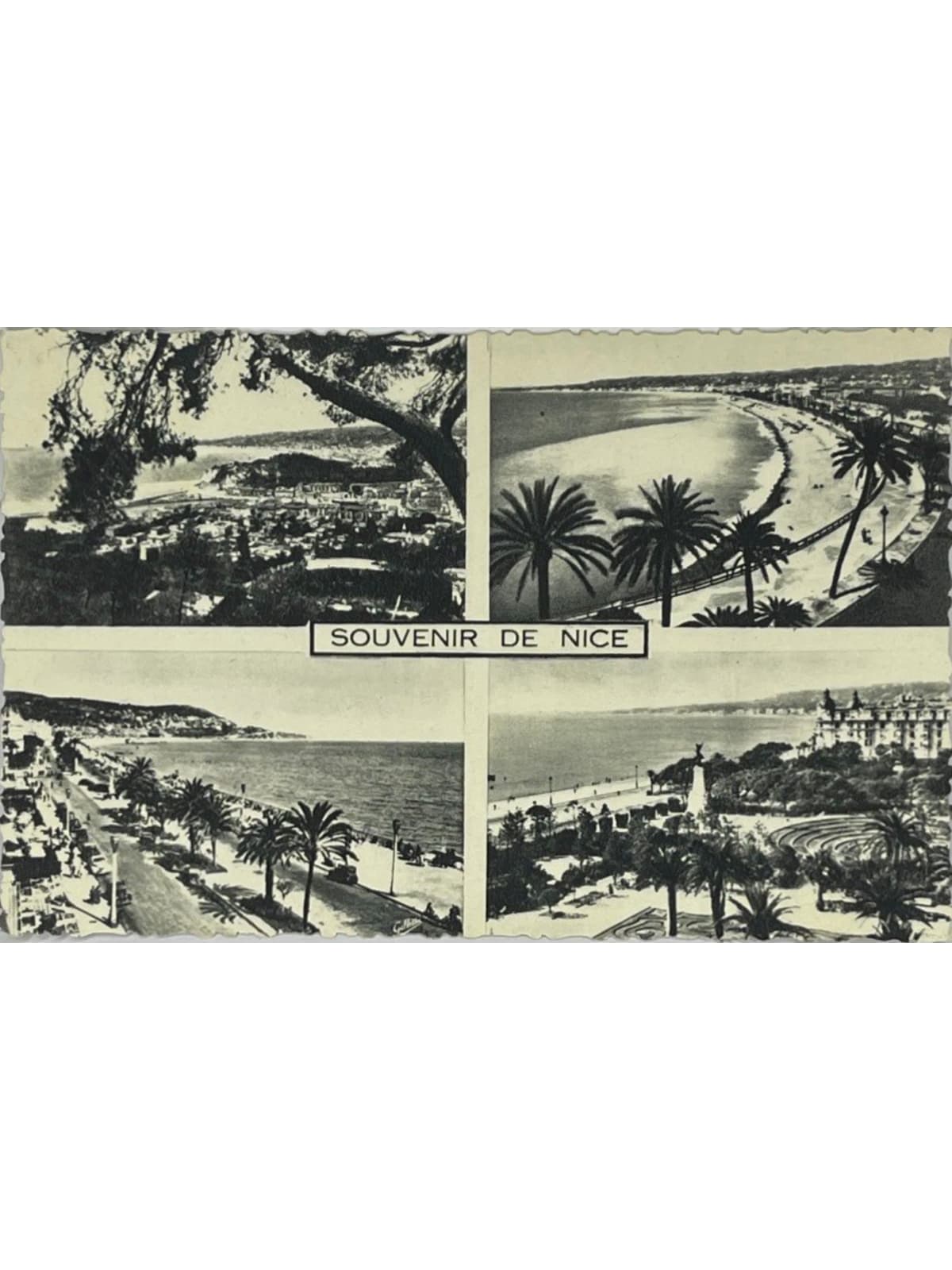 Recto de la carte postale