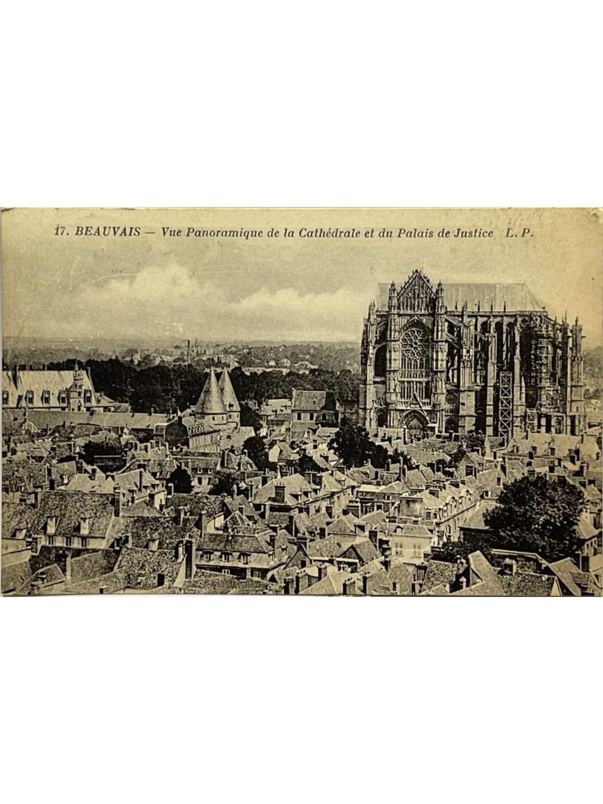 Recto de la carte postale