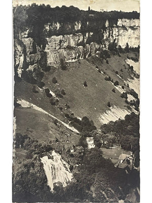 Baume-les-Messieurs – Vallée et cascade – CPA du Jura n°1965