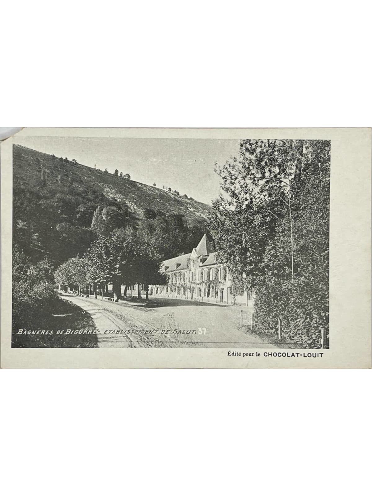 Recto de la carte postale