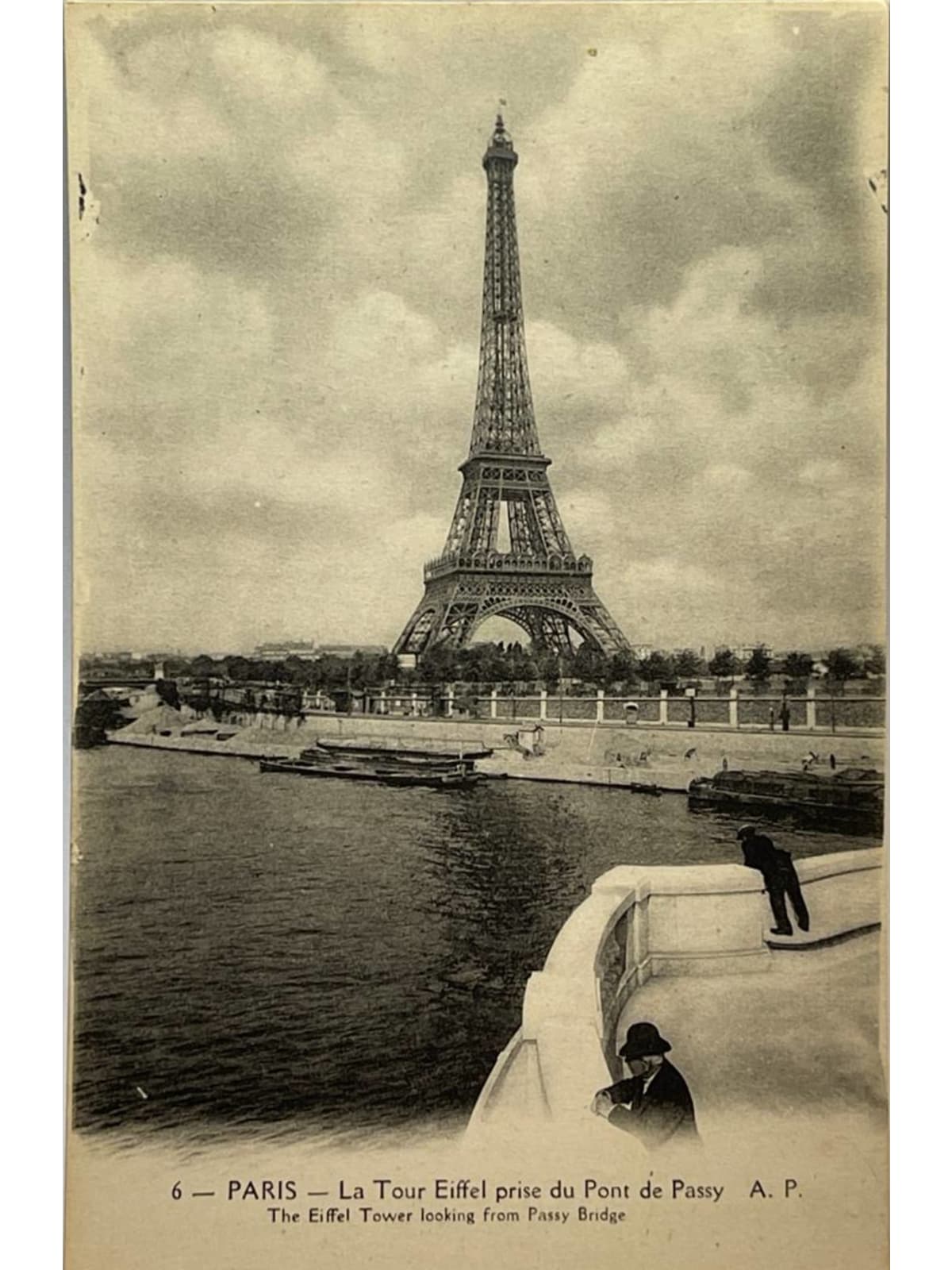 Recto de la carte postale