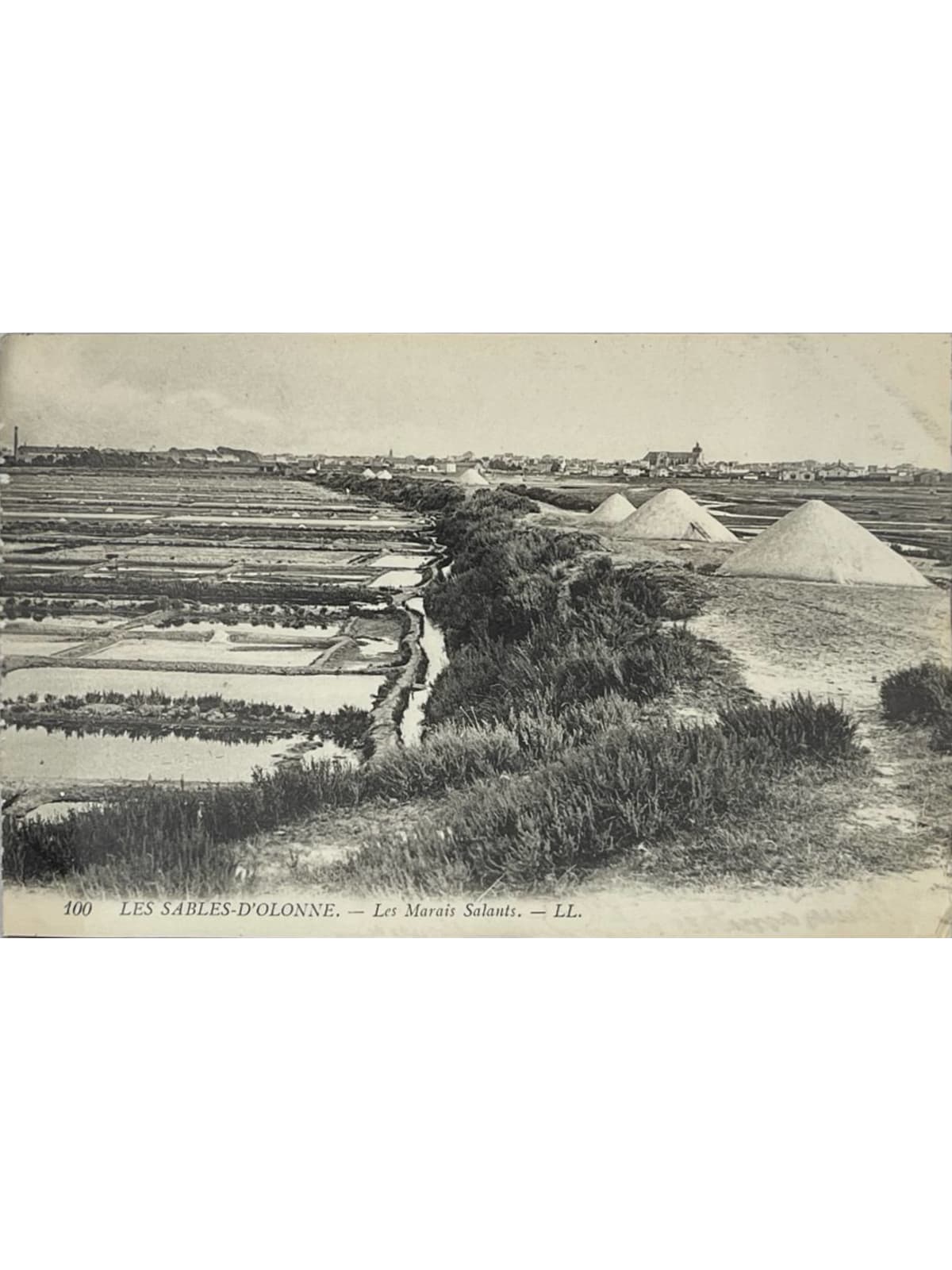 Recto de la carte postale