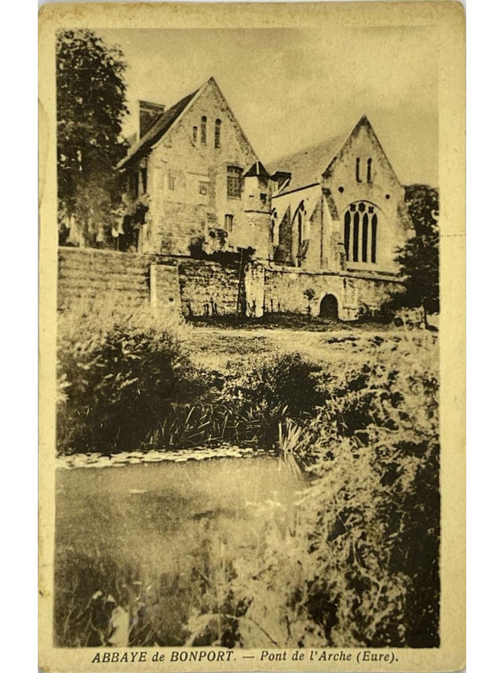 Recto de la carte postale