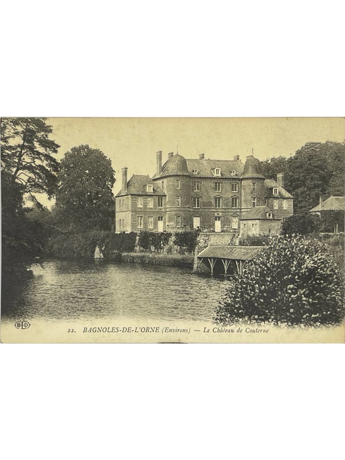 Recto de la carte postale