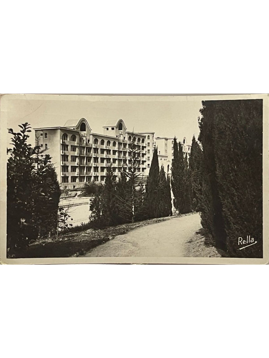 Recto de la carte postale
