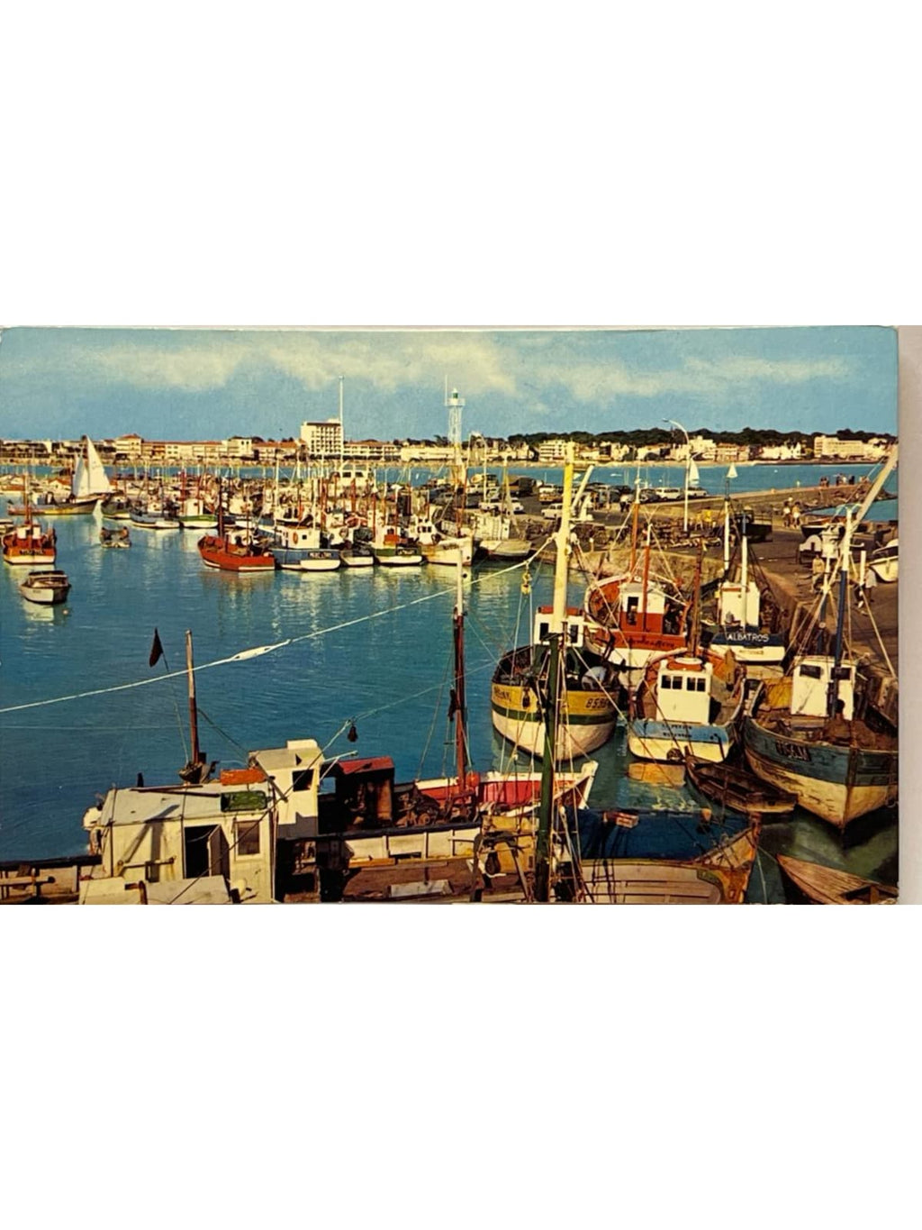 Recto de la carte postale