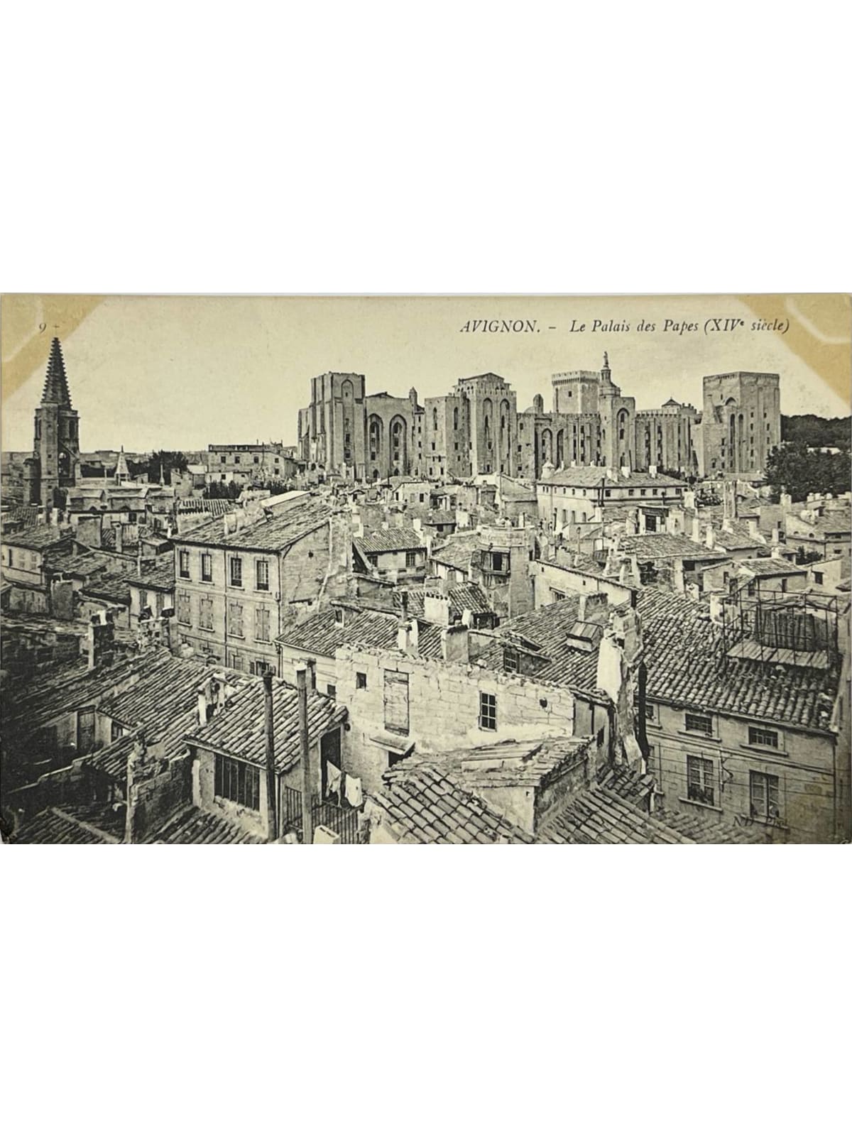 Recto de la carte postale