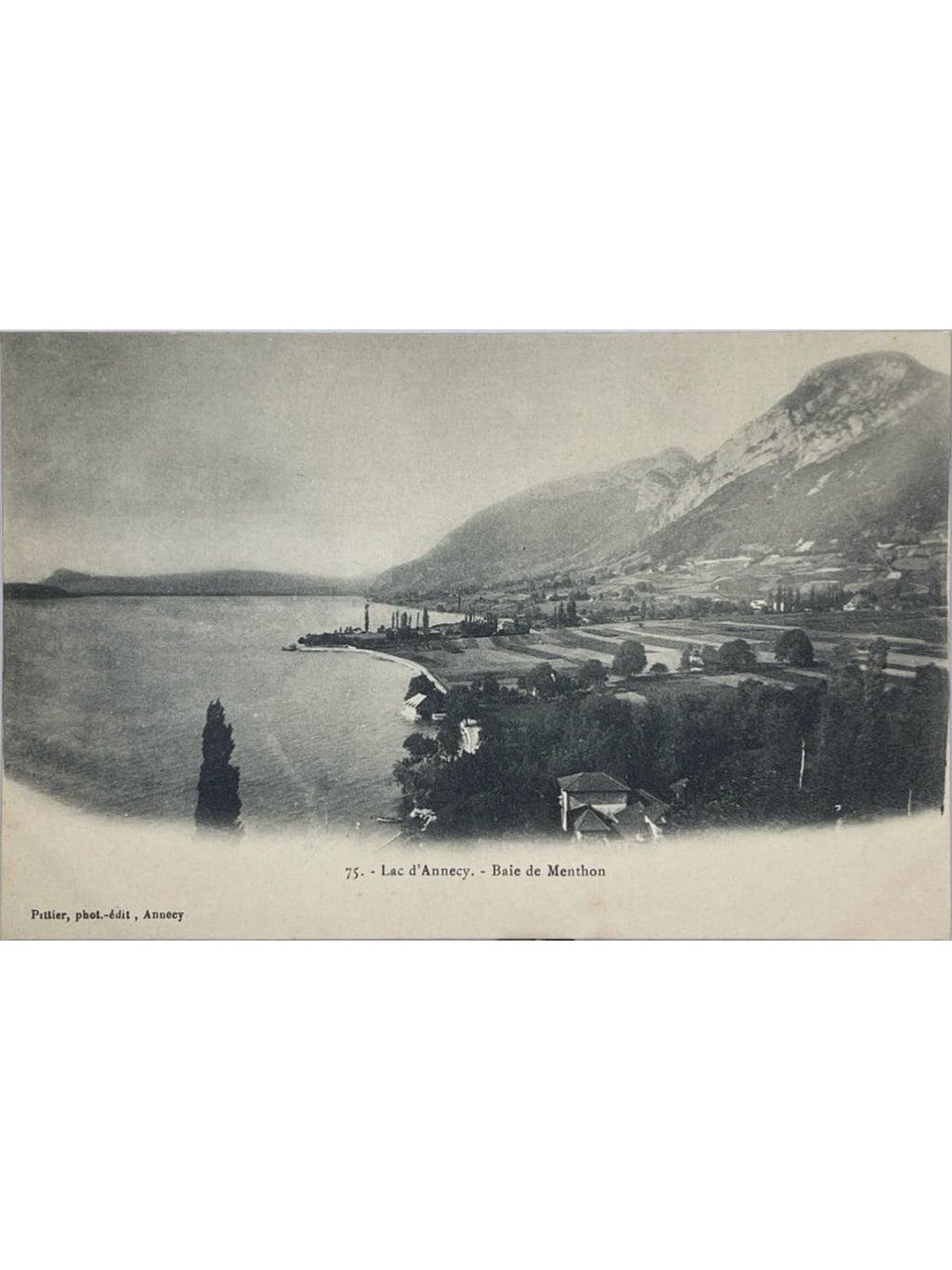 Recto de la carte postale