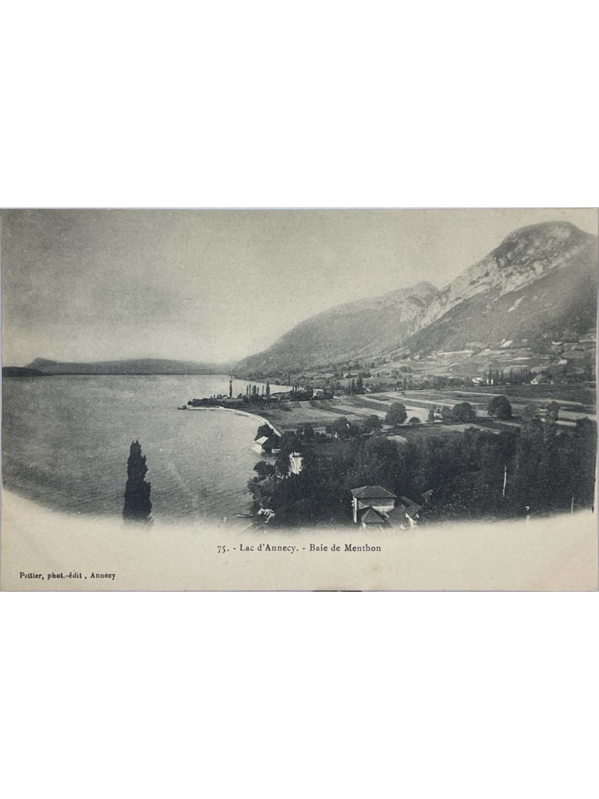 Recto de la carte postale