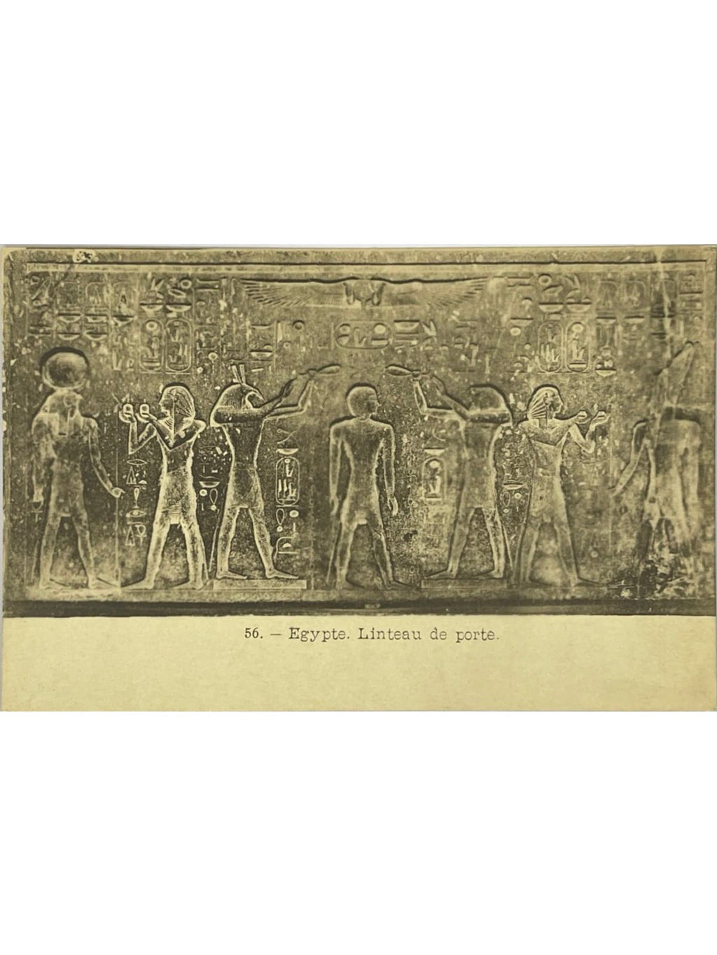 Recto de la carte postale
