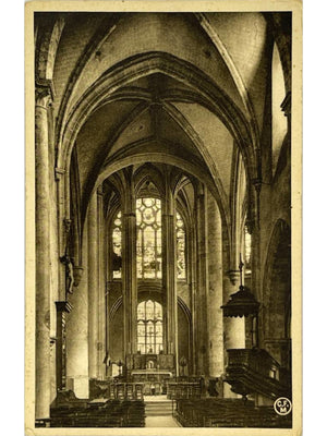Montargis – Intérieur de l'église Sainte-Madeleine – CPA