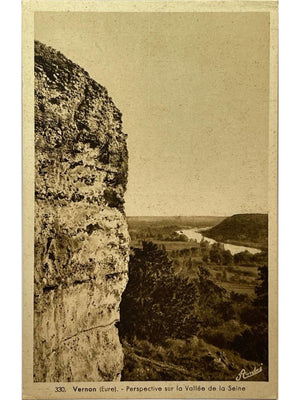 Vernon – Perspective sur la vallée de la Seine – CPA n° 330