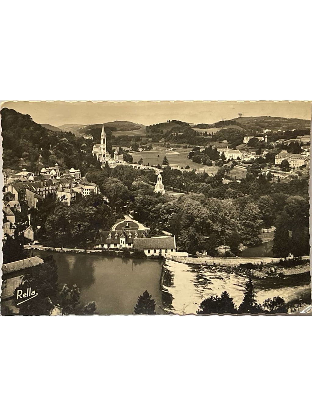 Recto de la carte postale