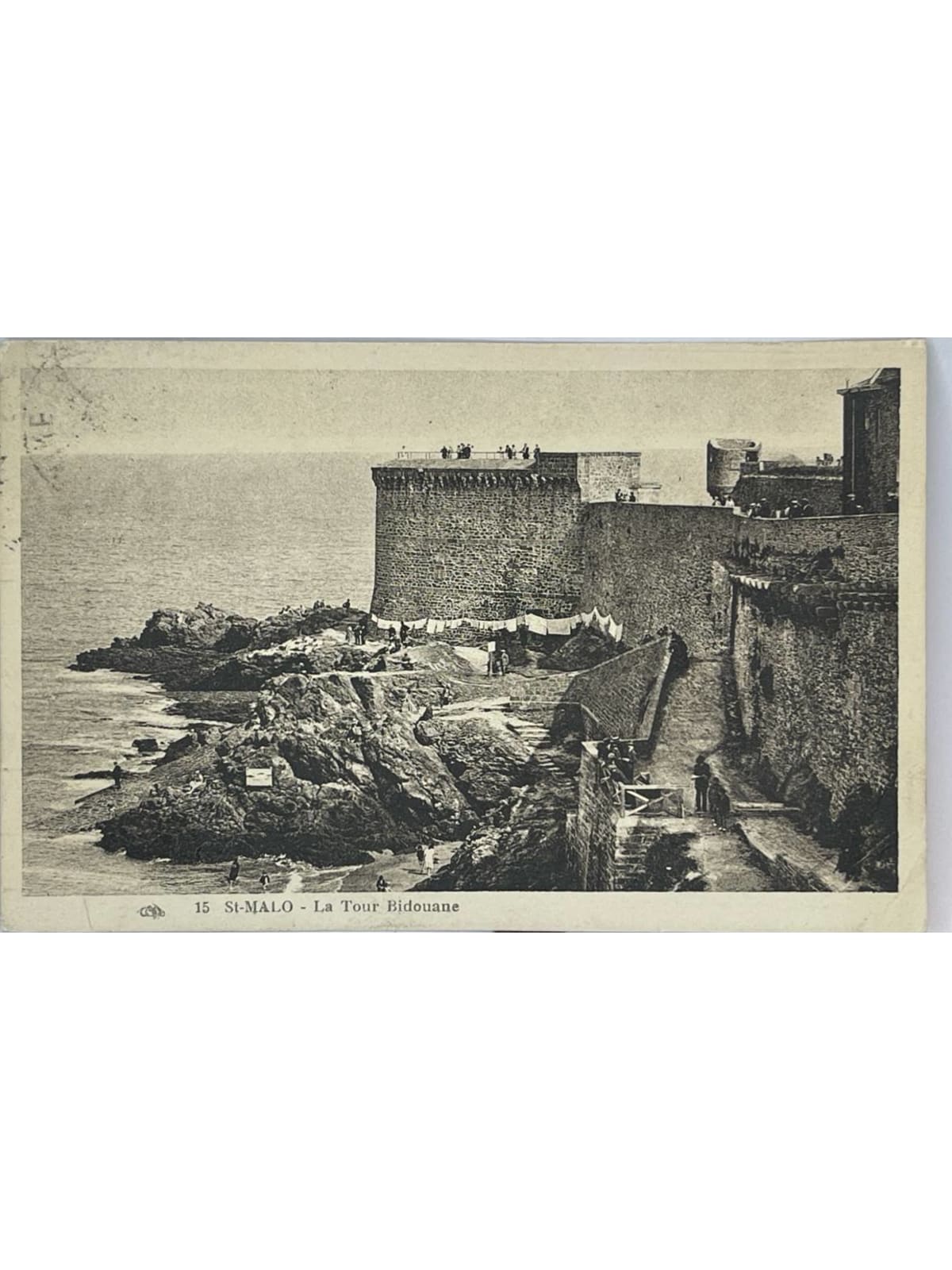 Recto de la carte postale
