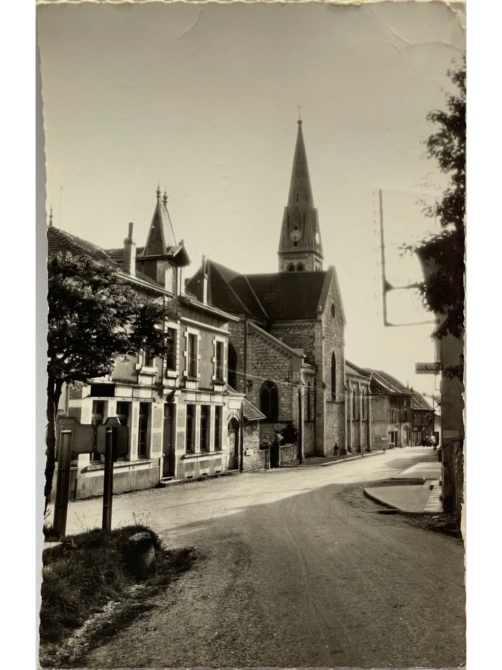 Recto de la carte postale