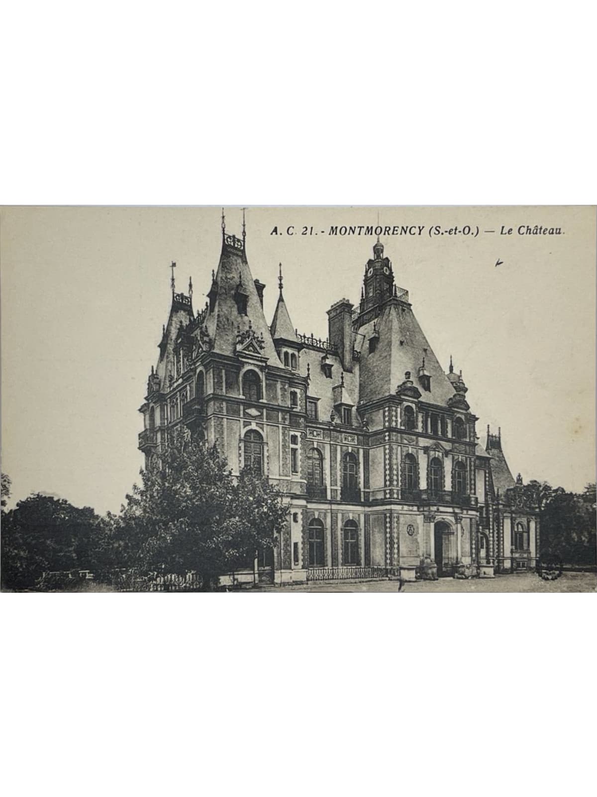 Recto de la carte postale
