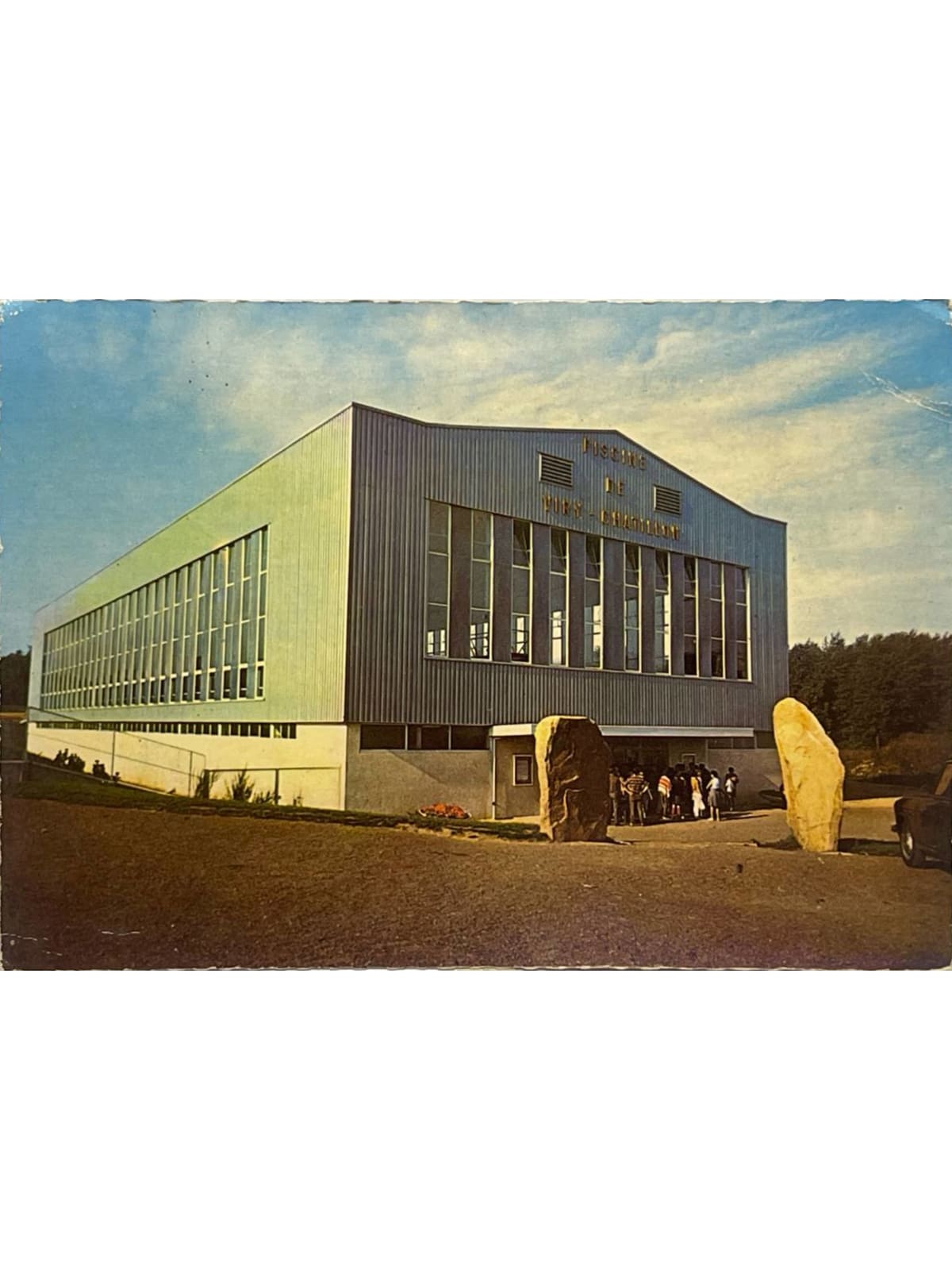 Recto de la carte postale