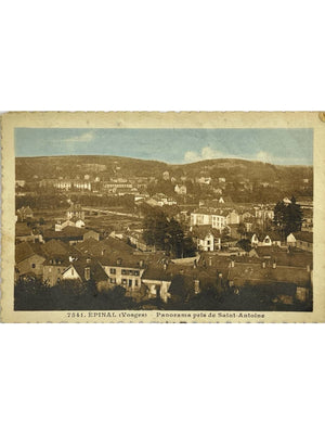 Épinal (Vosges) – Panorama pris de Saint-Antoine – CPA n° 7541