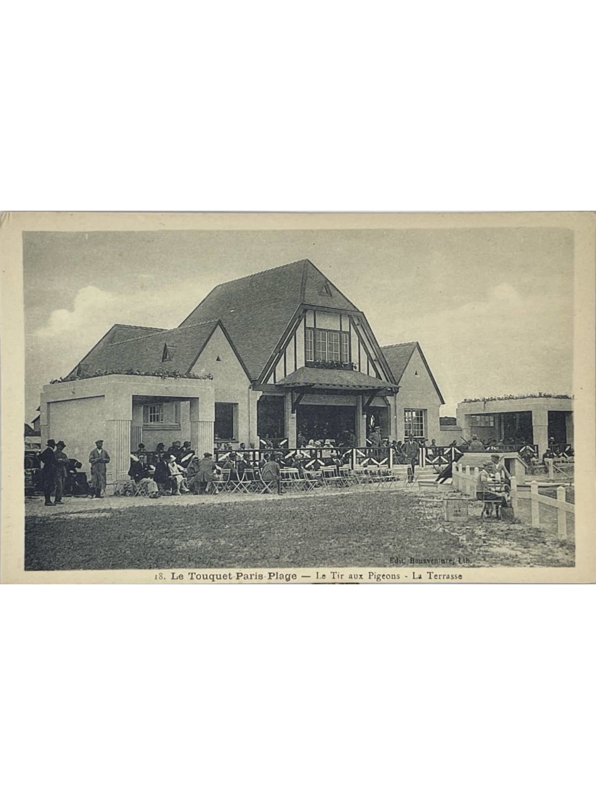 Recto de la carte postale