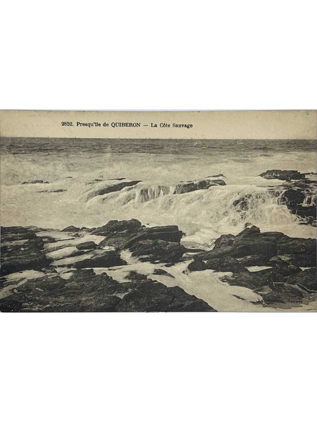 Recto de la carte postale