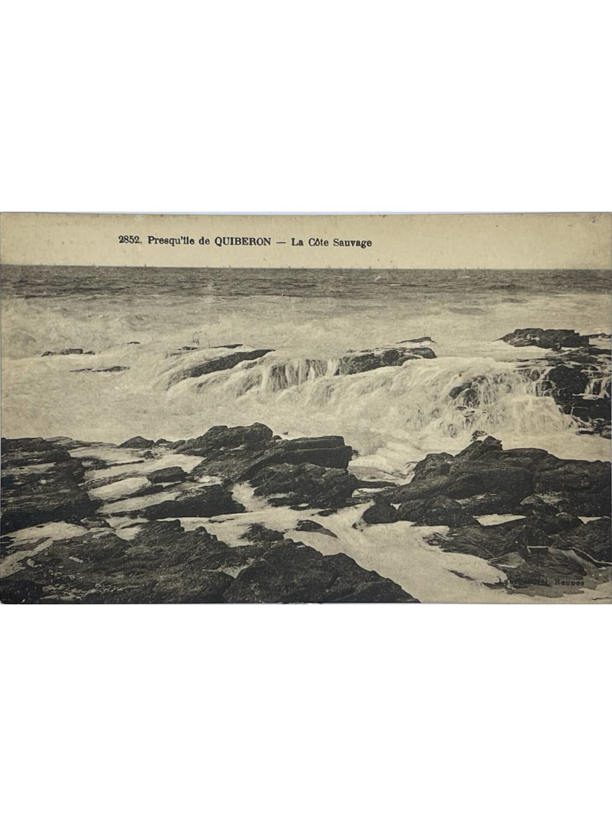 Recto de la carte postale
