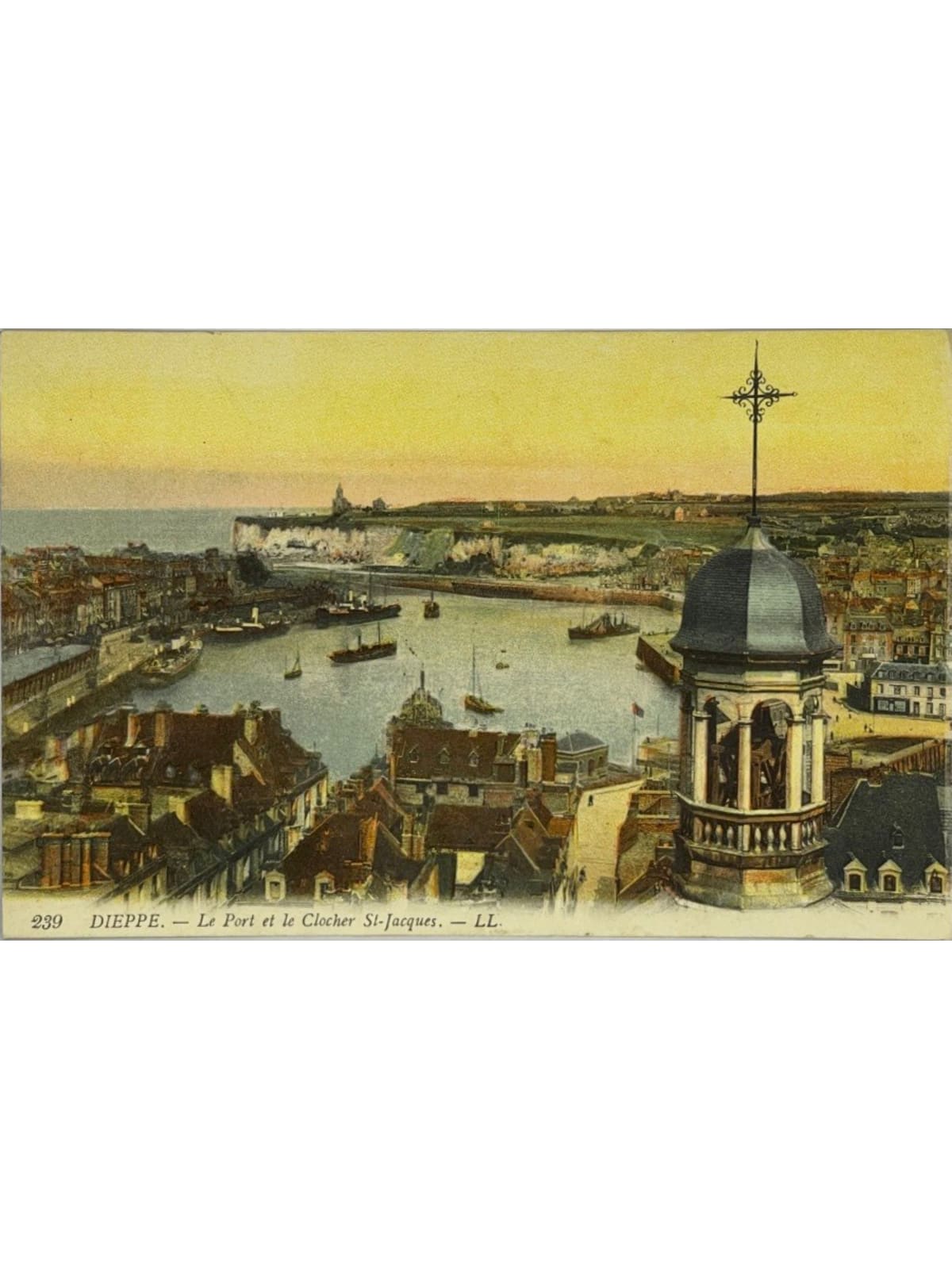 Recto de la carte postale