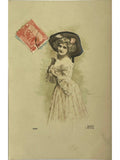 Recto de la carte postale