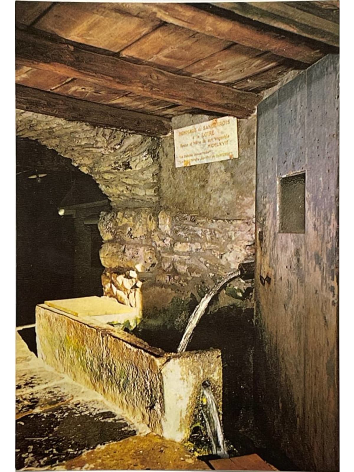 Recto de la carte postale