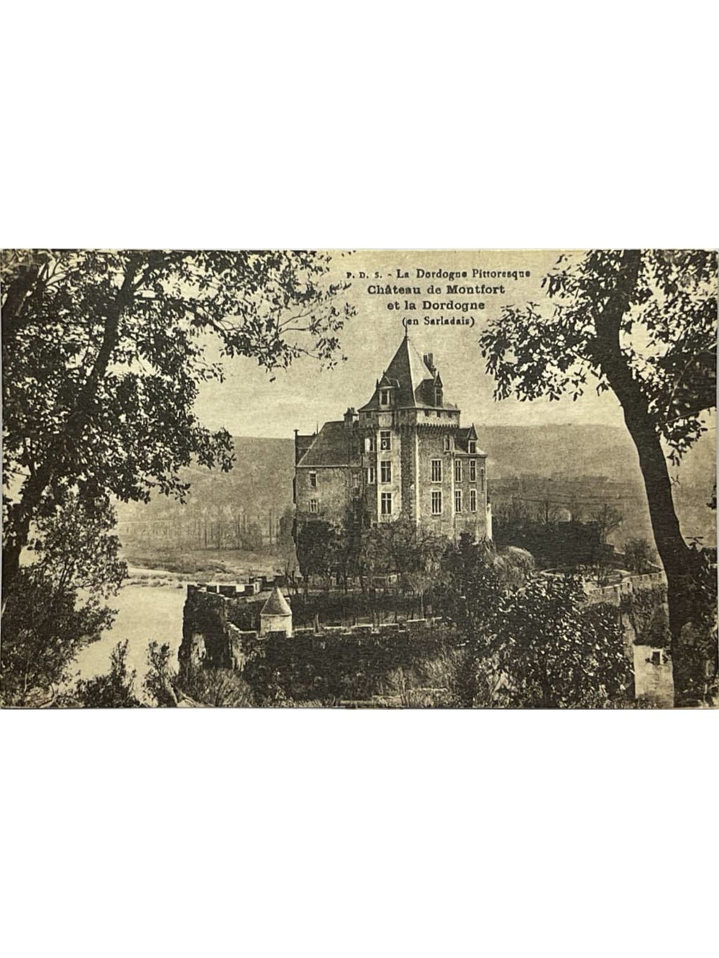 Recto de la carte postale