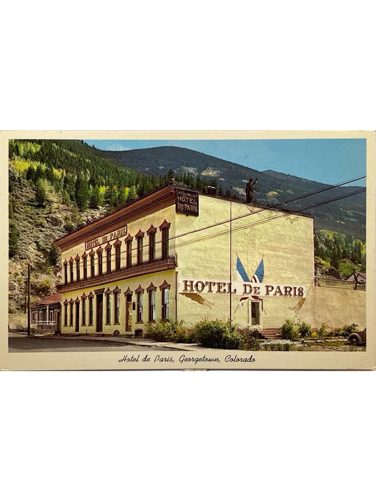Recto de la carte postale