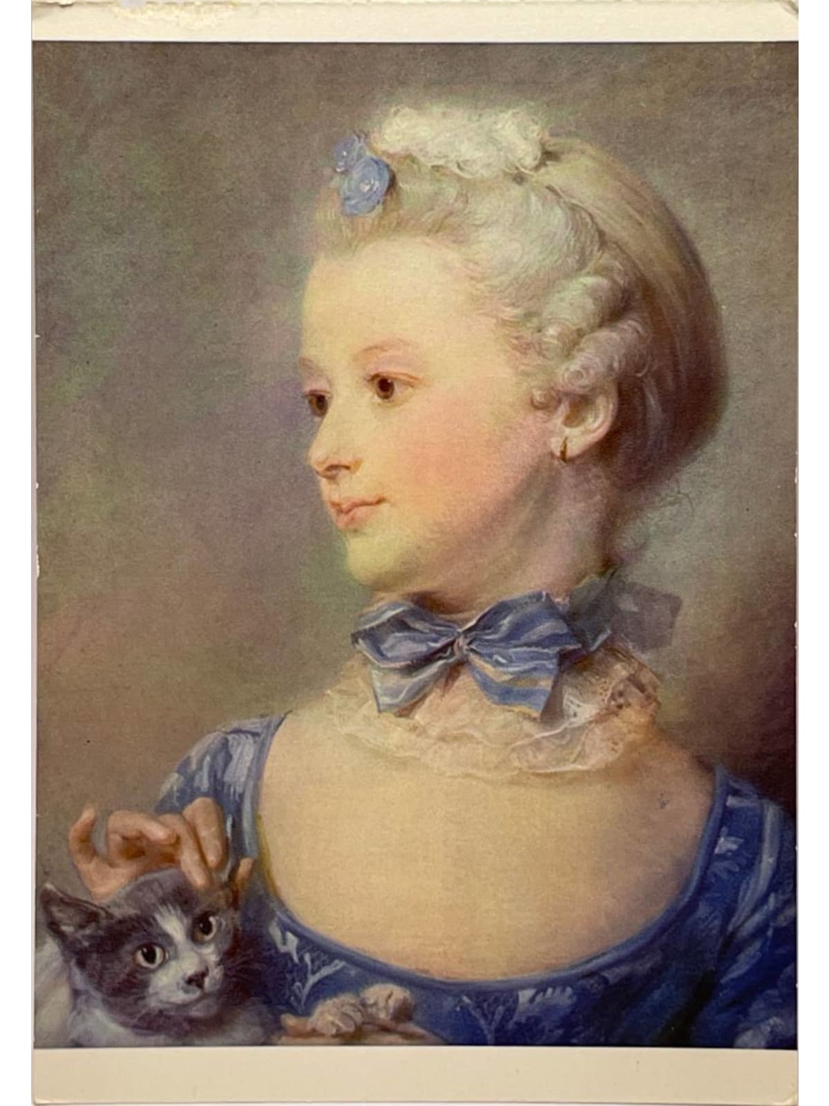 Recto de la carte postale