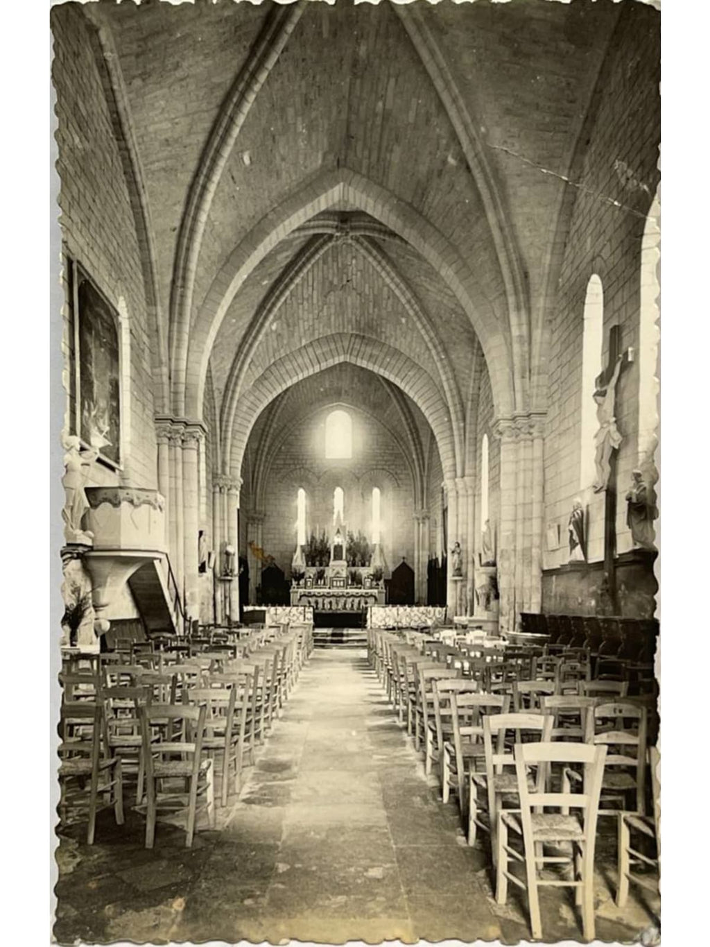 Recto de la carte postale