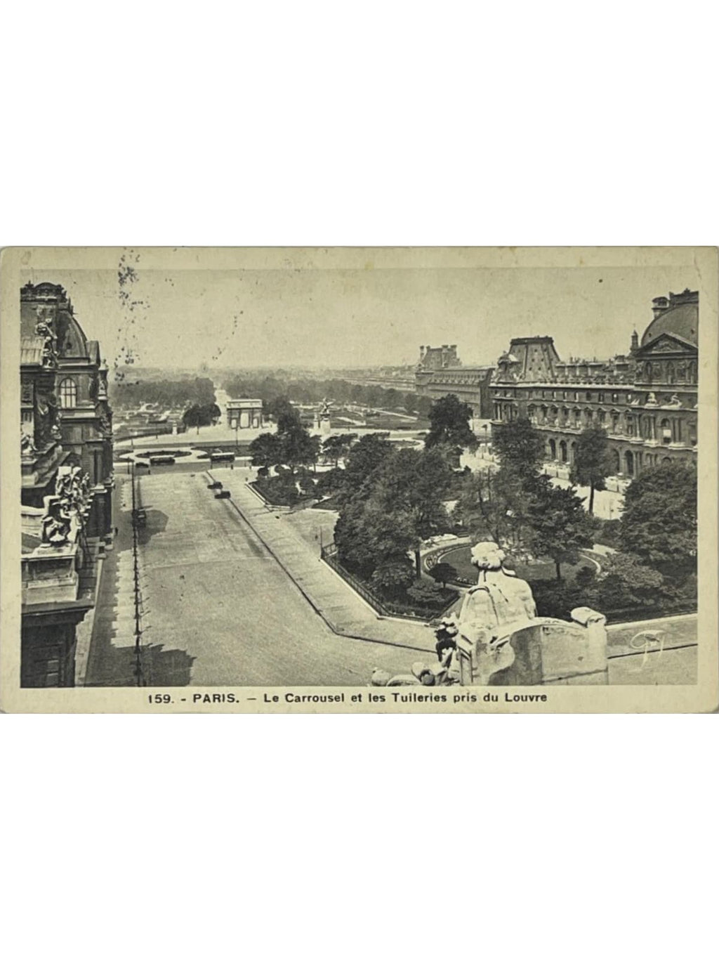 Recto de la carte postale