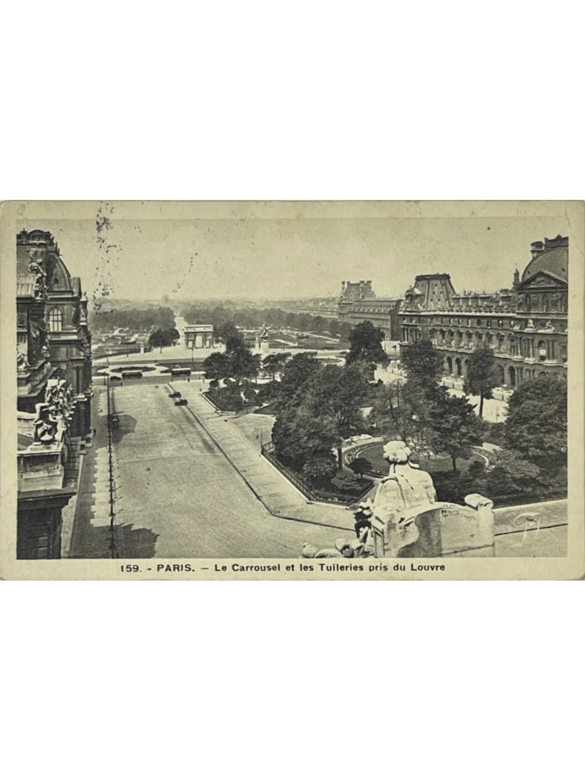 Recto de la carte postale